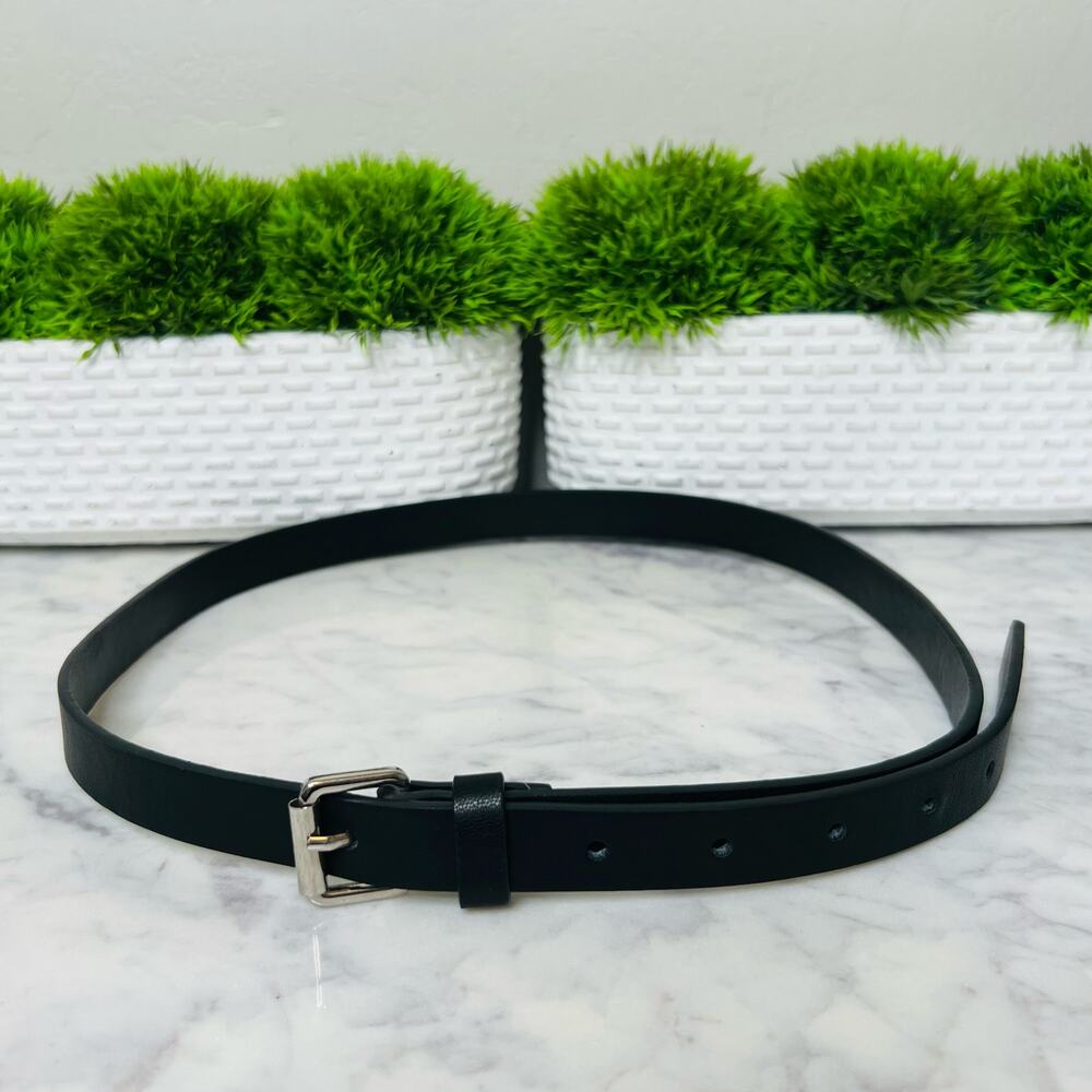 NEW Black Skinny belt - Picture 2 of 3